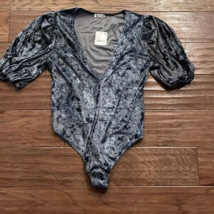 Free People Don’t You Wish Bodysuit Size XS